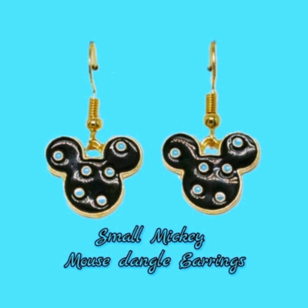 Small mickey earrings